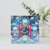 Elektrischer Sturm Feiertagskarte (Stehend Vorderseite)