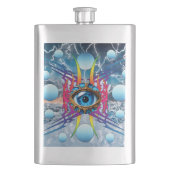 Elektrischer Sturm Flachmann (Vorderseite)