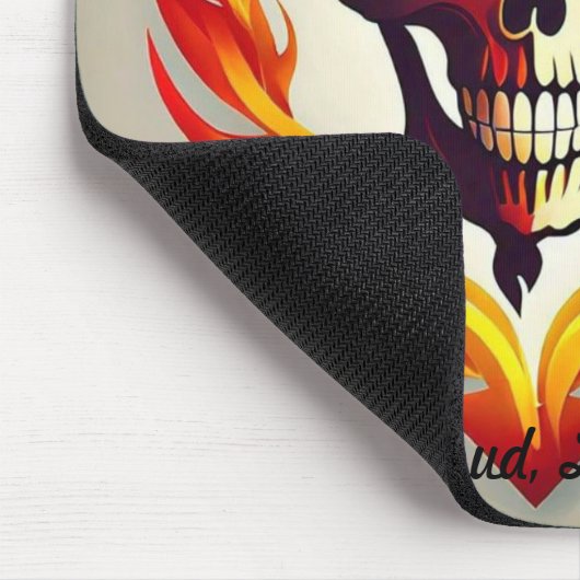 "Elektrischer Sturm steigt an" Mousepad (Ecke)