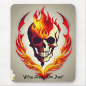 "Elektrischer Sturm steigt an" Mousepad (Vorne)