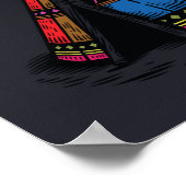 Elektrischer Teepee Poster (Ecke)