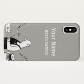 Elektrischer Theme Cartoon Case-Mate iPhone Hülle (Rückseite (Horizontal))