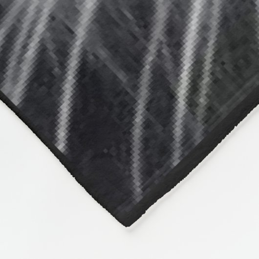 Elektrischer Tiger Fleecedecke (Ecke)