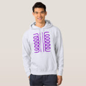 Elektrischer Transformator Hoodie (Vorne ganz)