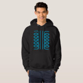 Elektrischer Transformator Hoodie (Vorne ganz)