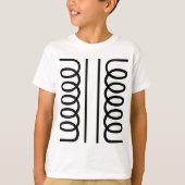 Elektrischer Transformator - Schwarz T-Shirt (Vorderseite)