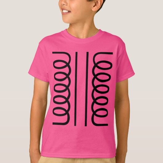 Elektrischer Transformator - Schwarz T-Shirt (Vorderseite)