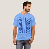 Elektrischer Transformator T-Shirt (Vorne ganz)