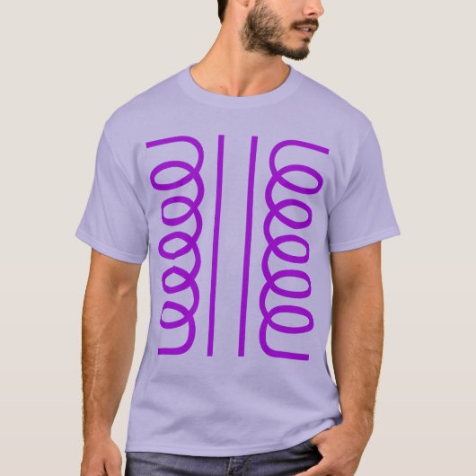 Elektrischer Transformator T-Shirt (Vorderseite)