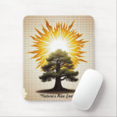 "elektrischer Traum" Mousepad (Mit Mouse)