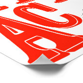 Elektrischer Traum Poster (Ecke)