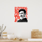 Elektrischer Traum Poster (Küche)