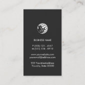 Elektrischer Unternehmer Visitenkarte (Rückseite)