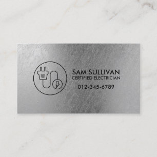 Elektrischer Unternehmer Visitenkarte