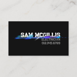 Elektrischer Unternehmer Visitenkarte