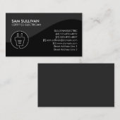 Elektrischer Unternehmer Visitenkarte (Vorne/Hinten)