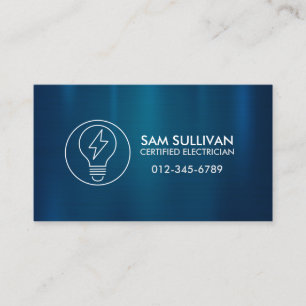 Elektrischer Unternehmer Visitenkarte