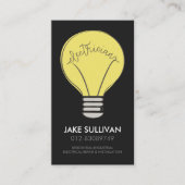 Elektrischer Unternehmer Visitenkarte (Vorderseite)