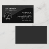 Elektrischer Unternehmer Visitenkarte (Vorne/Hinten)