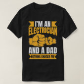 Elektrischer Vater Joke Wiremen Electrical Worker  T-Shirt (Design vorne)