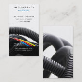 Elektrischer Visitenausweis Visitenkarte (Vorne/Hinten)