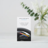 Elektrischer Visitenausweis Visitenkarte (Stehend Vorderseite)