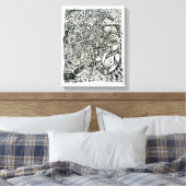 elektrischer Vorsitz von Brian Benson Leinwanddruck (Insitu (Schlafzimmer))