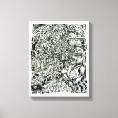 elektrischer Vorsitz von Brian Benson Leinwanddruck (Vorderseite)