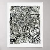 elektrischer Vorsitz von Brian Benson Poster (Vorne)