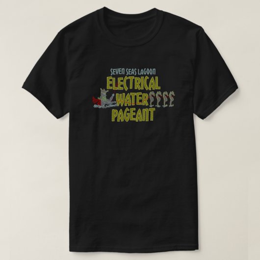 Elektrischer Wasserbehälter T-Shirt (Design vorne)