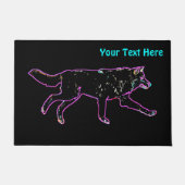 Elektrischer Wolf Fußmatte (Vorderseite)