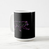 Elektrischer Wolf Kaffeetasse (Vorderseite Links)