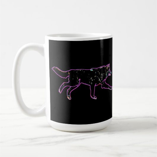 Elektrischer Wolf Kaffeetasse (Links)