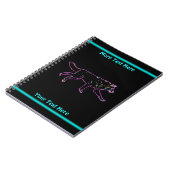 Elektrischer Wolf Notizblock (Linke Seite)