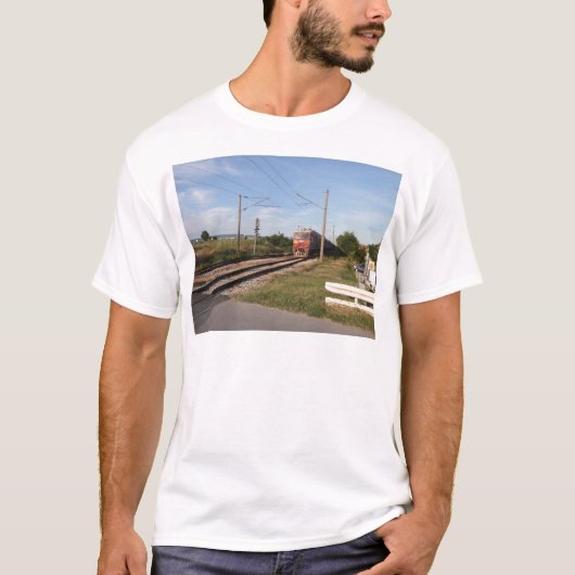 Elektrischer Zug T-Shirt (Vorderseite)