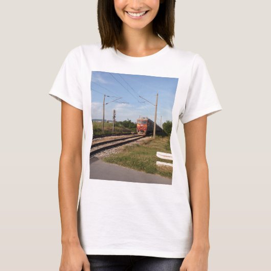 Elektrischer Zug T-Shirt (Vorderseite)