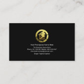 Elektrischer Zuhause-Stromverteiler Visitenkarte (Rückseite)