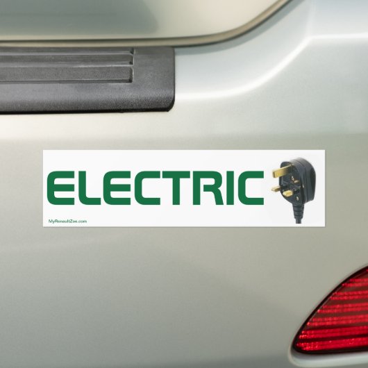 Elektrisches Auto-Autoaufkleber Autoaufkleber (Auf Auto)