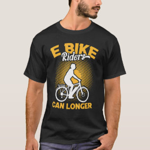 Elektrisches Bike Batterielad E Bike T-Shirt