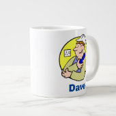 Elektrisches Bild mit Name Jumbo-Tasse (Vorderseite Rechts)