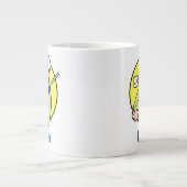 Elektrisches Bild mit Name Jumbo-Tasse (Vorderseite)