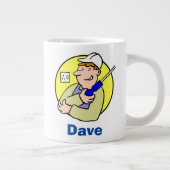 Elektrisches Bild mit Name Jumbo-Tasse (Rechts)