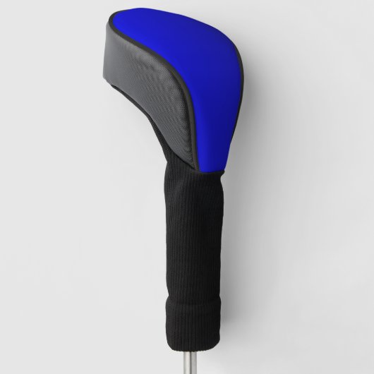 Elektrisches Blau Golf Headcover (angewinkelt)