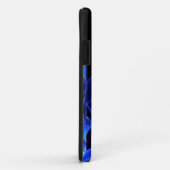 Elektrisches Blaues Feuer Abstrakte Flammen Case-Mate iPhone Hülle (Hinten/Rechts)