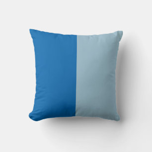 Elektrisches Blaues Limonade und Aquamarin Duo-Ton Kissen