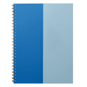Elektrisches Blaues Limonade und Aquamarin Duo-Ton Notizblock