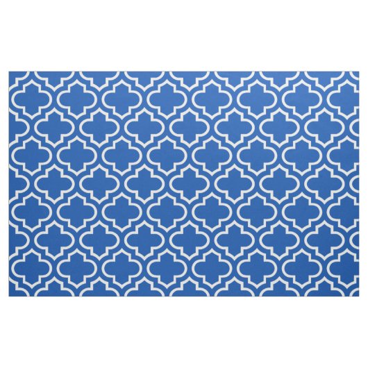 Elektrisches blaues marokkanisches stoff (Fat Quarter (45,7 x 55,9 cm))
