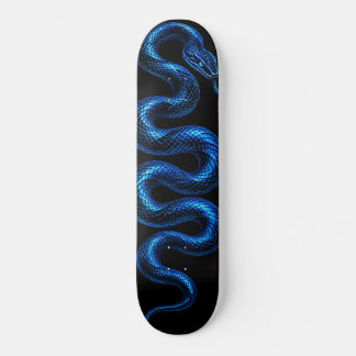 Elektrisches Blaues Schlangenskateboard Schwarzer  Skateboard