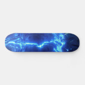 Elektrisches blaues Skateboard (Horizontal)