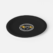 Elektrisches Flash-Geschenk Pappteller (Schrägansicht)